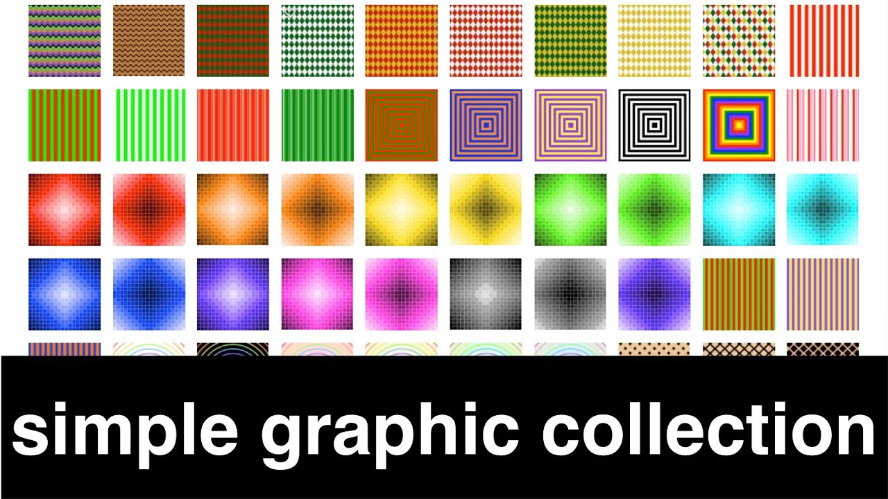 Collection Simple Graphics Print Your Own Origami Paper