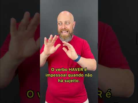 Uso do verbo HAVER | Professor Noslen #shorts