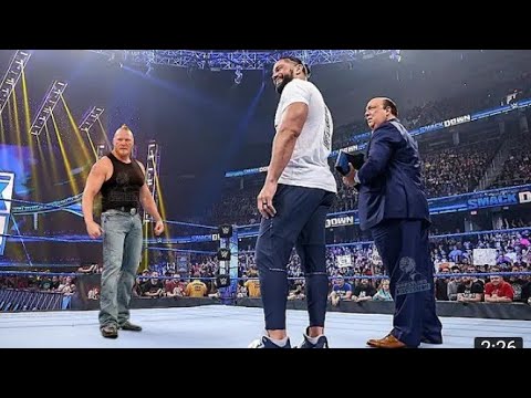 Brock Lesnar Vs Roman Reigns SmackDown 2021  full match  Highlights HD