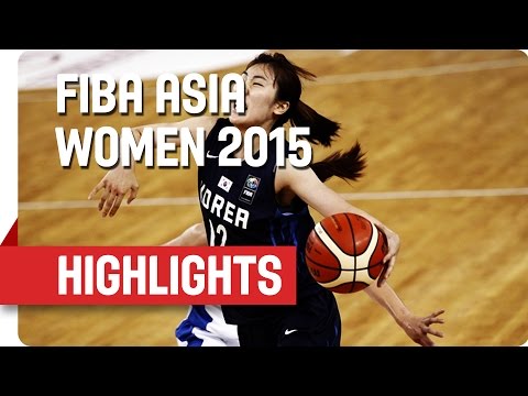 Chinese Taipei v Korea - Game Highlights - 3rd Place - 2015 FIBA Asia Women’s Championship