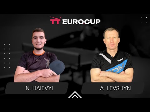 19:40 Nazarii Haievyi - Anatolii Levshyn 14.07.2024 TT Euro.Cup Ukraine Master. TABLE 4
