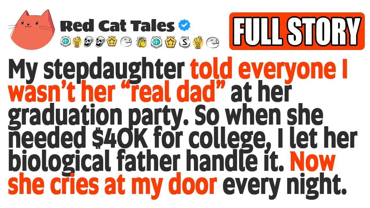 [FULL STORY] Stepdaughter Said I Wasn’t Her “real Dad” At Graduation—now She’s Crying At My Door