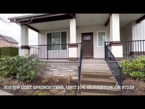 Townhome 2-Bd, 2- Baths with a full-kitchen & Electric fireplace in a Modernized-Style Home, for all Types! property video