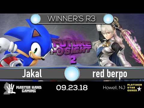 Future Sight 2 - Jakal (Sonic, Mac) vs red berpo (Corrin, Olimar) - Winner's R3