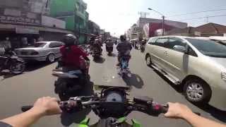 preview picture of video 'GoPro | Test-ride Kawasaki ER6n with TwoBros Exhaust at Bandung, Indonesia'