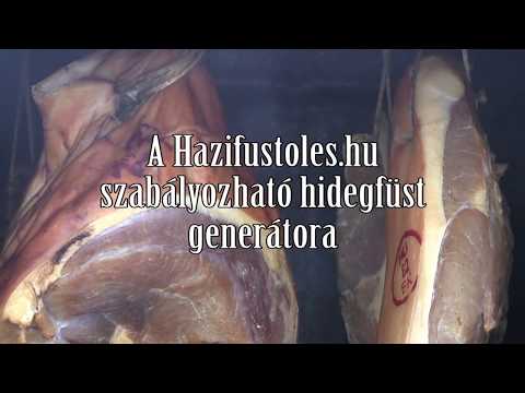 Szabályozható füstgenerátor,  füstölőbe,  fűrészpor füstölő tálca