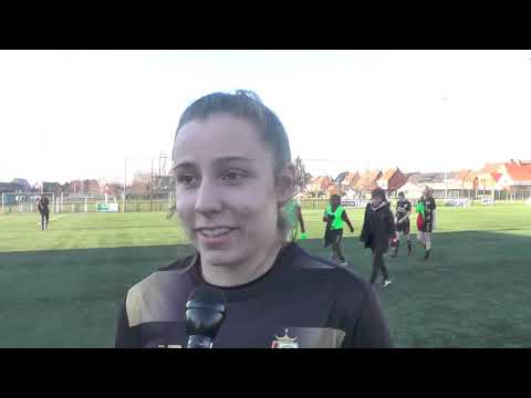 Sophie Cobussen na SV Zulte Waregem - Standard op 06.03.2021