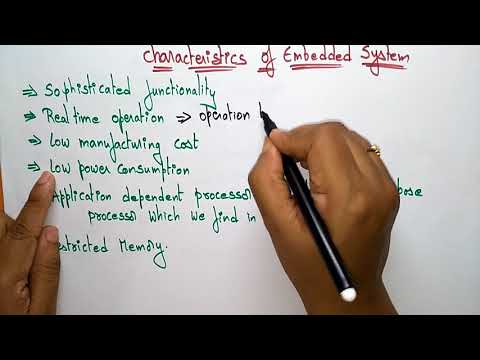 Characteristics of Embedded systems | Embedded Systems | Lec 4 | Bhanu priya