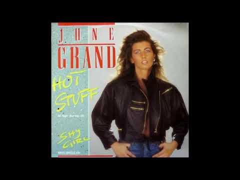 June Grand ‎– Hot Stuff (All Night Burning Mix) 1987