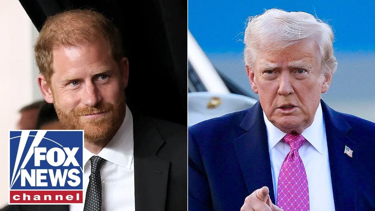 SEE IT: Prince Harry takes JAB at Trump on late-night show