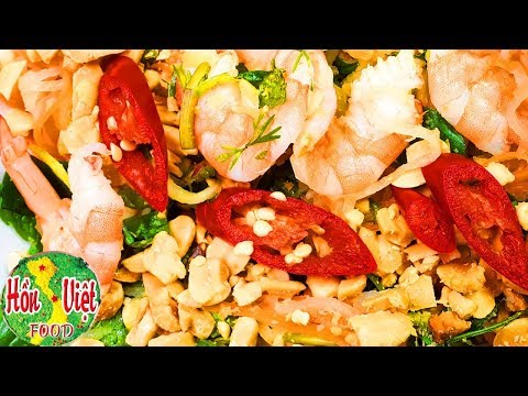 ✅ Làm Nộm Su Hào Cà Rốt Tôm Thịt Giòn Ngon Sần Sật ,Đậm Đà | Hồn Việt Food