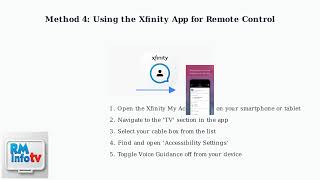 How To Fix Xfinity Cable Box Stuck On Voice Guidance – Turn Off Narration & Accessibility