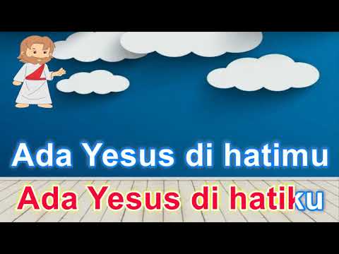 Lagu Sekolah Minggu Midi "Ada Yesus di hatiku"