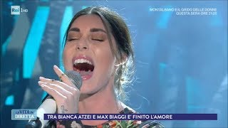 Bianca Atzei disperata: "Max Biaggi mi ha lasciata senza un perché" - La Vita in Diretta 08/11/2017