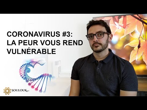 Coronavirus #3 : La peur vous rend vulnérable Coronavirus #3 : La peur vous rend vulnérable
