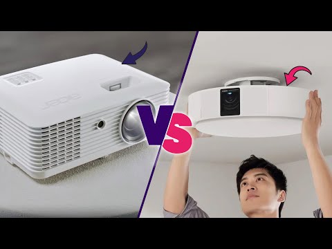 Laser Projectors vs Lamp Projectors: What Sets Them Apart?