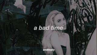bad time // sabrina carpenter // lyrics