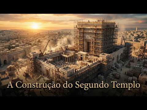 How did Zerubbabel build the Second Temple of Jerusalem?