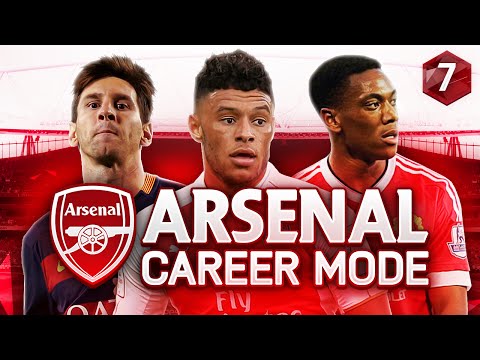 FIFA 16 Arsenal Career Mode - CHAMPIONS LEAGUE VS BARCELONA! - Season 1 Episode 7