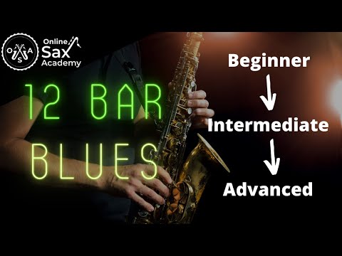 How to play a 12 Bar Blues: Beginner, Intermediate and Advanced #35