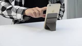 Mobilställ med korthållare