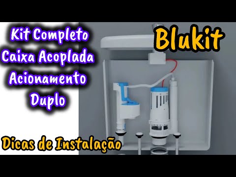 Blukit Complete Kit for Dual-Drive Flush Box Installation Tips
