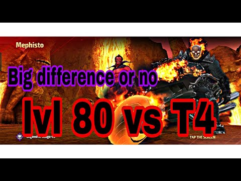ghost rider lvl 80 vs T4 mff