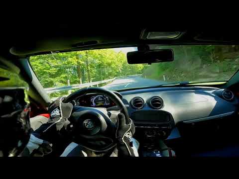 GMS - Alfa Romeo 4C - Hill Climb Hrusica - 11.09.2021 - 1:38.390 POV onboard