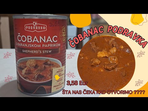 Gotova jela - Čobanac sa Baranjskom paprikom od Podravke - šta je ovo ????