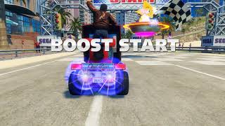 Sonic & SEGA All Stars Racing Transformed 2022 4k 60fps  - RYO SATURN MOD - TIME ATTACK -  OUTRUN2 +