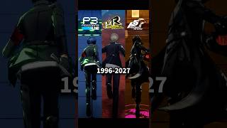 歴代ペルソナ主人公の走り方 #P30th #ペルソナ30周年 #P4R #ペルソナ4リバイバル #ペルソナカケル