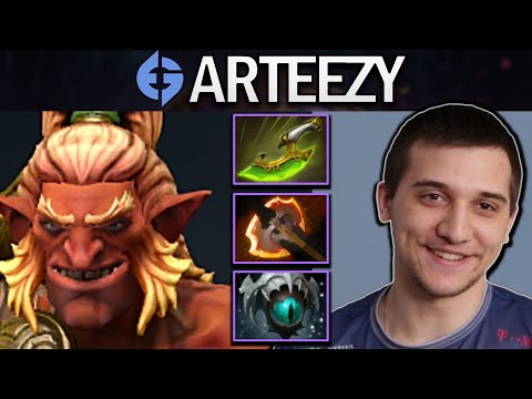 EG.ARTEEZY TROLL WARLORD WITH SWIFT BLINK - BATTLEFURY - DOTA 2 7.31 GAMEPLAY