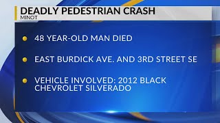 Pedestrian killed in Minot crash