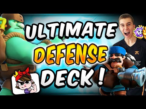 SO SAFE! Ultimate Defense Deck w/ Hunter 3 Spells!  — Clash Royale