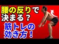 腰椎の反りがない?背中に効かない?ハムストリングスに使えない?大胸筋に効かない?腰の反りで決まる?筋トレの効き方