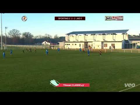 Résumé U15 D4 J3 Sporting 2 - JAD 5 180125 4-2