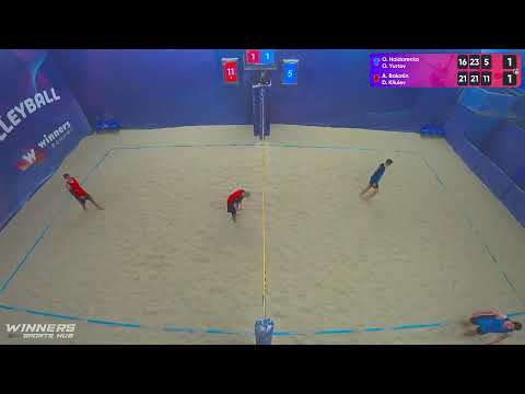 22:45 O.Haidarenko / O.Yurtov - A.Bakotin / D.Kliuiev | Winners Beach Volleyball
