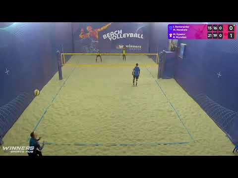 12:50 I. Romanenko / M. Horobets - M. Kyselov / R. Prytuliak 15.01.2023 | Winners Beach Volleyball