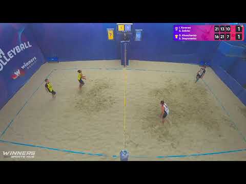 16:55 I. Korenev / S. Zalizko - D. Kharchenko / S. Stepanenko 01.11.2022 | Winners Beach Volleyball