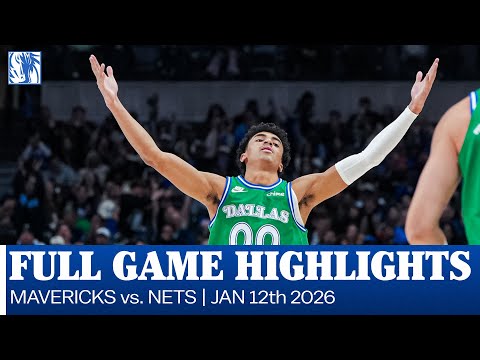 Mavericks Highlights vs. Brooklyn Nets | January 12, 2026