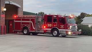Phoenix Fire Department Station 30 Responding
