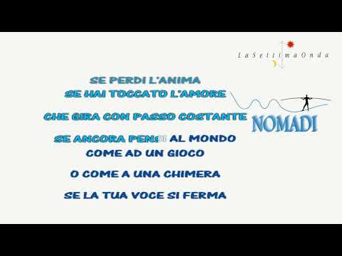 Nomadi La Settima Onda Karaoke con strumentale originale ufficiale