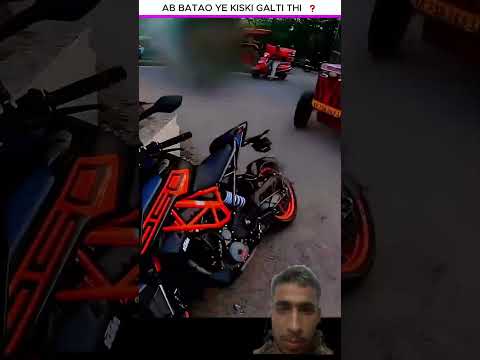 Ktm duke nala ma gir gayi #ninjazx14r #motovlog #kawasaki10r #zx10r #reaction