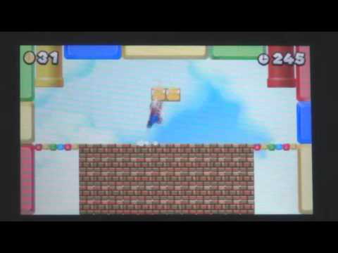 New Super Mario Bros. 2 World Mushroom Level 1 Star Coin Walkthrough