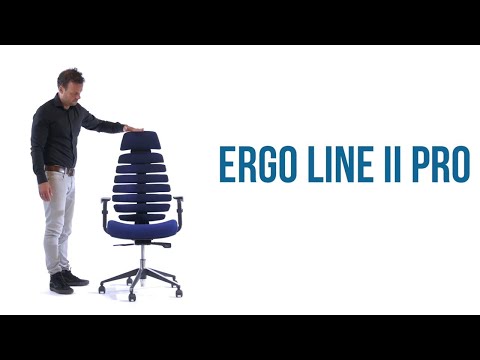 Profi Bürostuhl ERGO LINE II PRO Schwarz