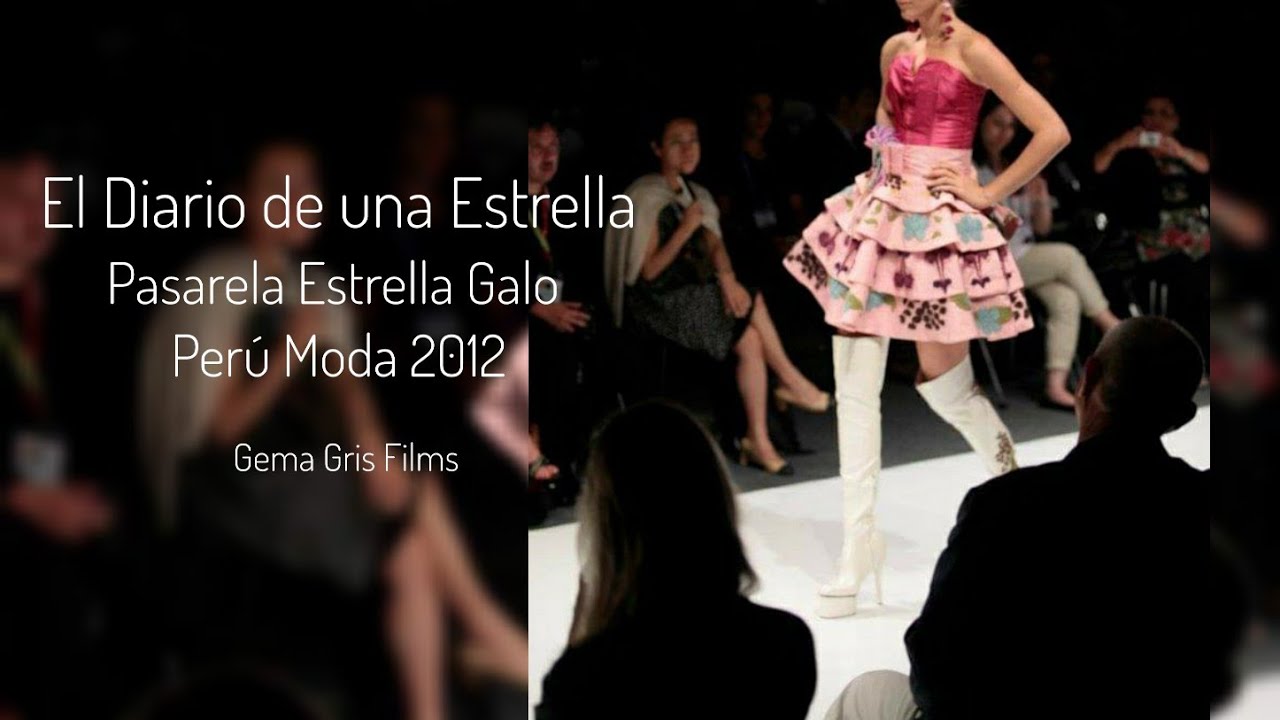 Estrella Gallo - Peru Moda 2012 Coleccion por Siempre Ima Sumac