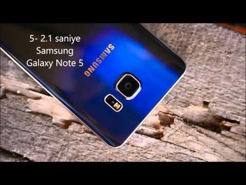 En Hızlı Kameraya Sahip 10 Akıllı Telefon