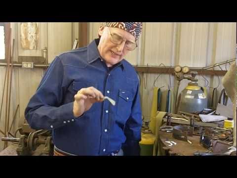 Spur Making ⭐ handmade cowboy spurs 🎦 Bruce Cheaney bit and spur maker Video