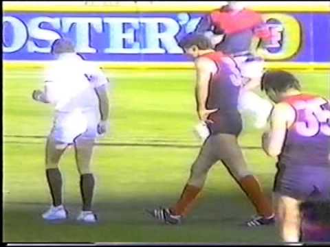 VFL Football Flashbacks Melbourne V Sydney Round 12 1987 MCG