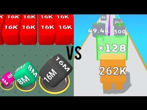 2048 Hole VS Jelly Shooter